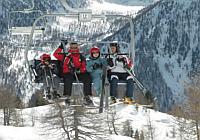 Snowboarding And Skiing Near Prague