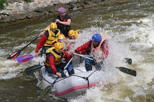 White Water Rafting in Prague.  