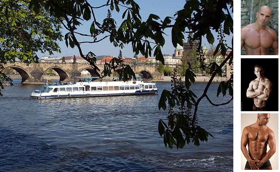 Hen Strip Boat in Prague